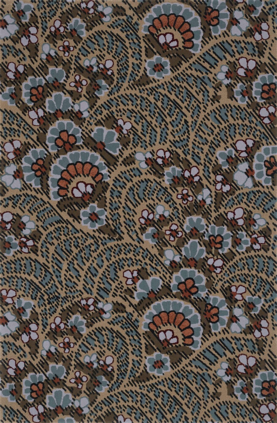 PAISLEY copper tan